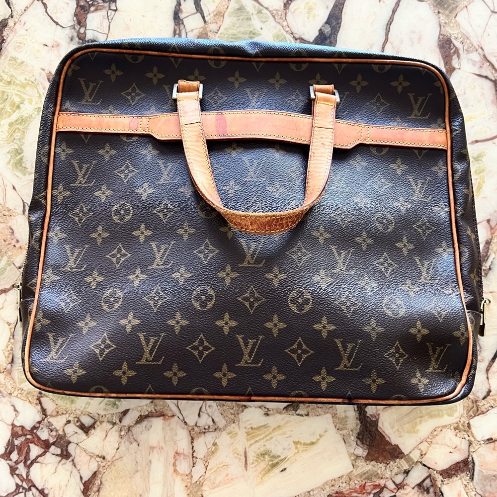 Vuitton soft sided briefcase